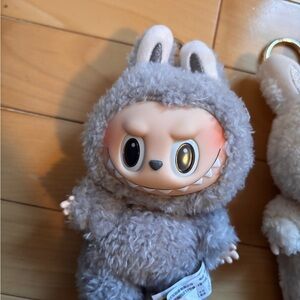 Gray Plush Pet Toy